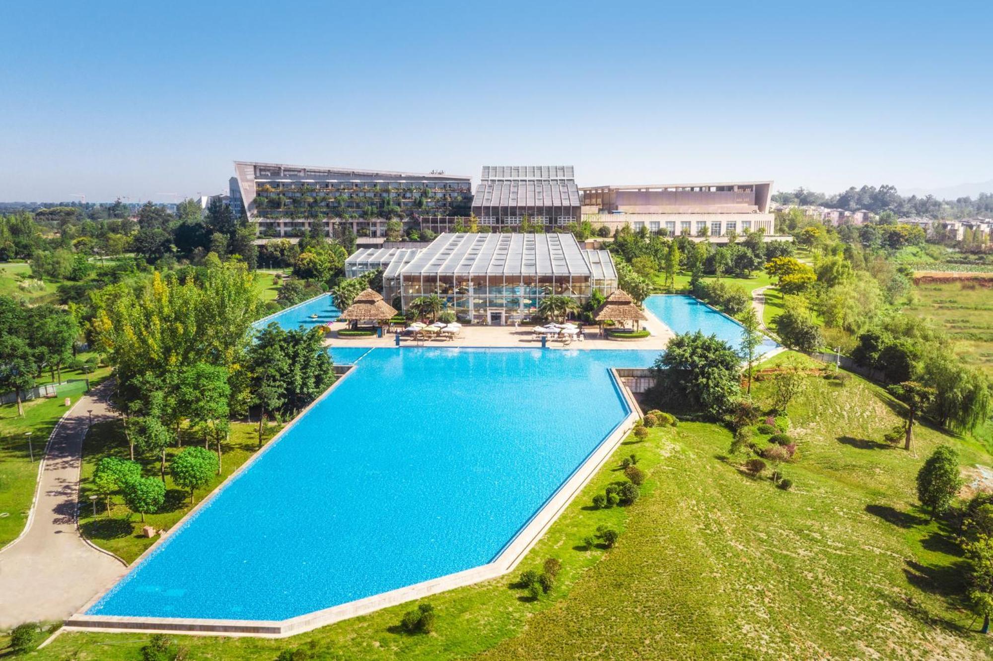 Intercontinental Heilong Lake, An Ihg Hotel Meishan  Exterior photo